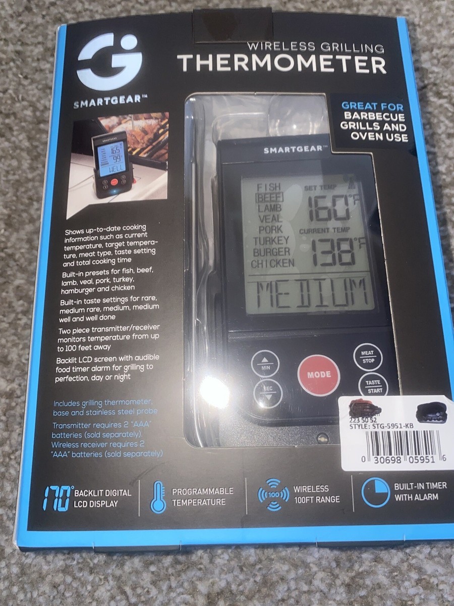 How To Use Smart Gear Meat Thermometer