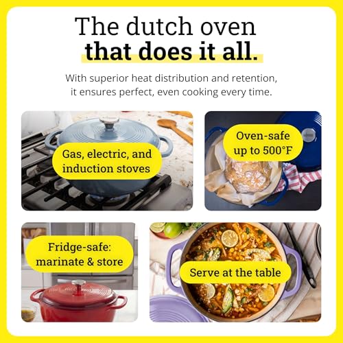 Lodge Cast Iron Enamel Dutch Oven Reviews